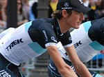 Andy Schleck pendant la derni�re �tape du Tour de France 2011